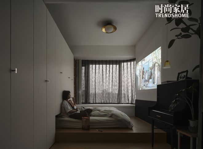 ²全屋打通采光翻倍不要太舒服～AG旗舰厅南京夫妻俩的93m(图5)
