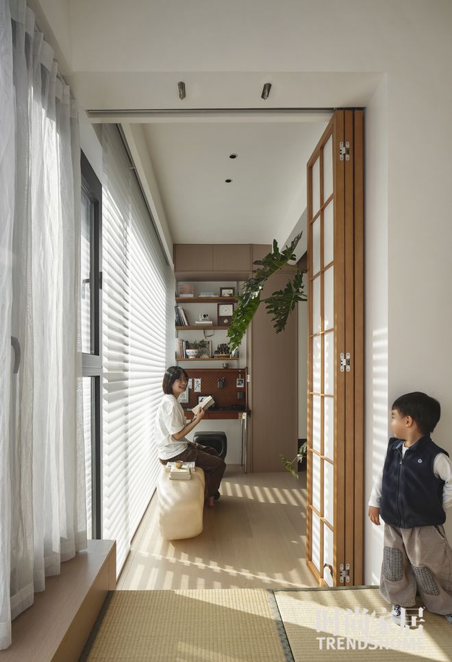 ²全屋打通采光翻倍不要太舒服～AG旗舰厅南京夫妻俩的93m(图24)